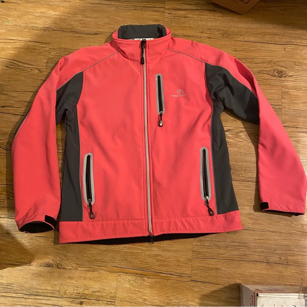 Vintage Pierre Balmain pink windbreaker jacket XL